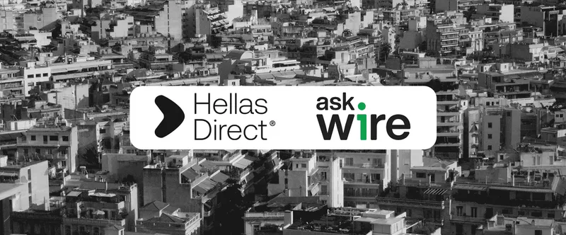 Συνεργασία Hellas Direct και Ask Wire